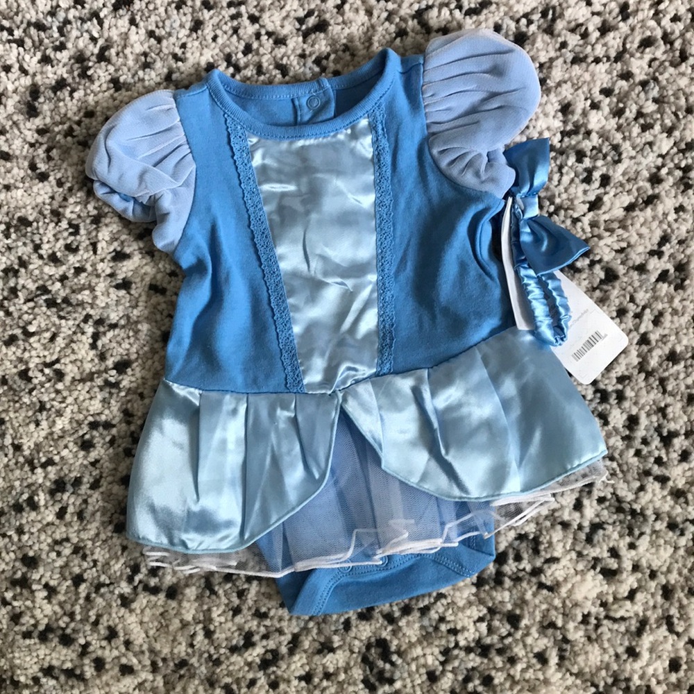 Cinderella onesie with headband